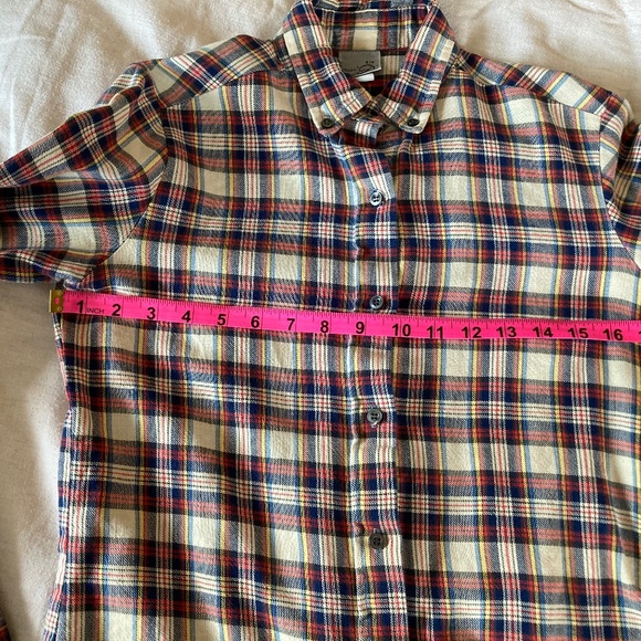 Vintage plaid button-down - Picture 3 of 4